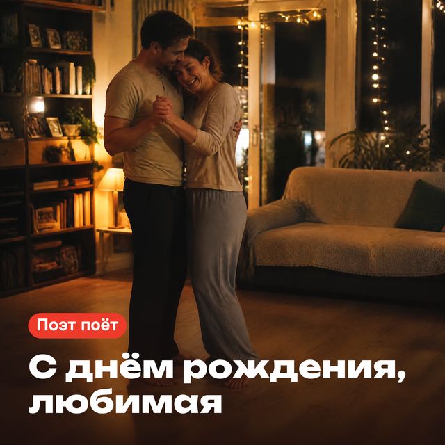 Обложка песни «С днём рождения, любимая»