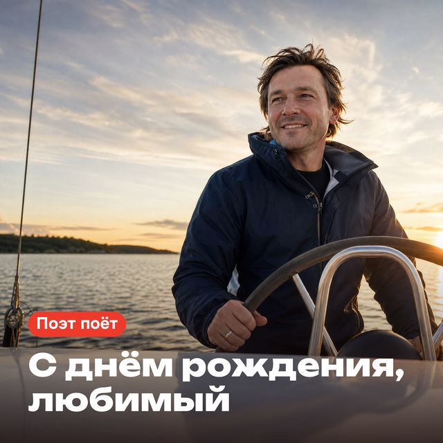 Обложка песни «С днём рождения, любимый»